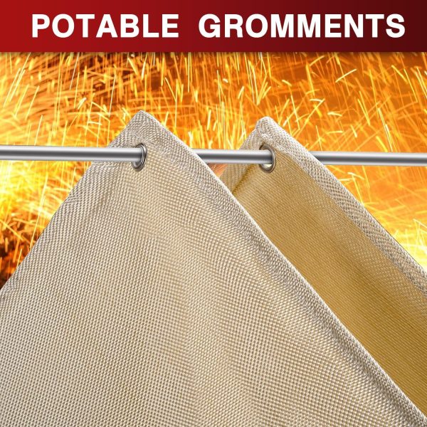 Welding Blanket vuwo Fiberglass 30x30 Heavy Duty-3