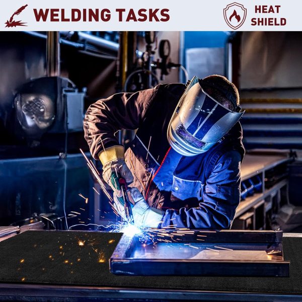 Carbon Fiber Welding Blanket XOHUYD 40x40''-5