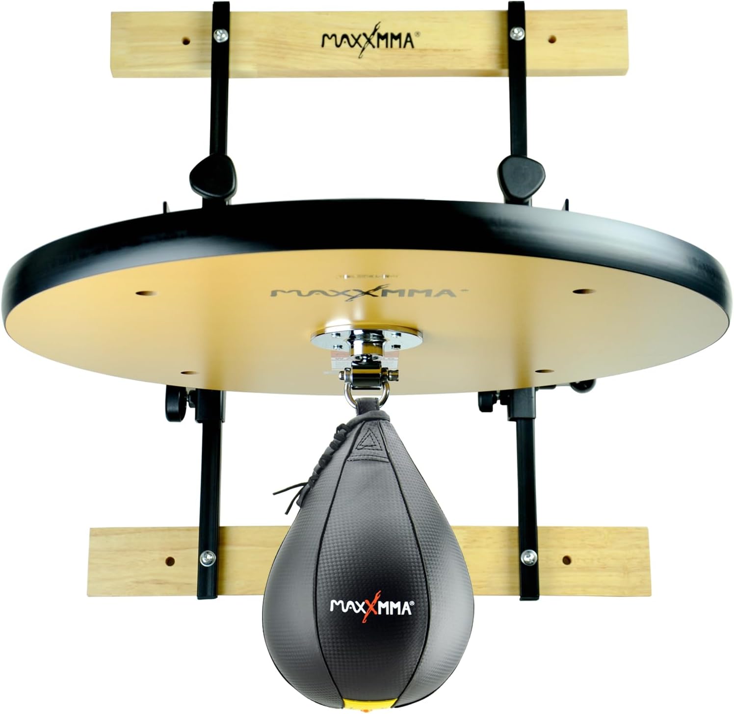 MaxxMMA Heavy Duty Speed Bag Platform Kit in use
