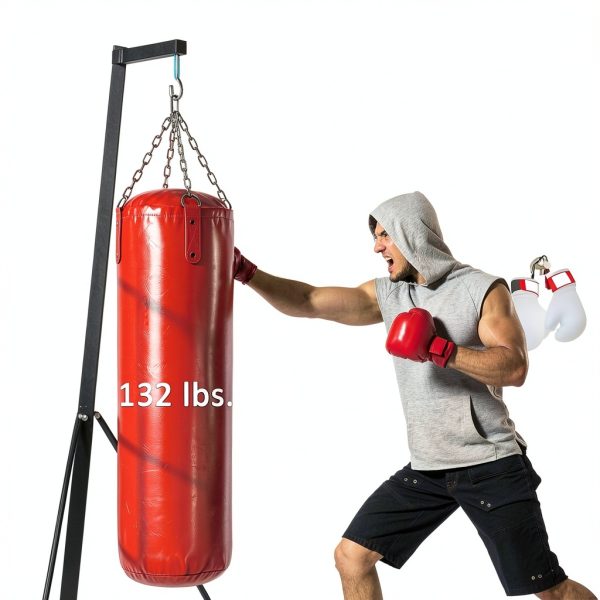Punching Bag Stand Soozier Steel Home Gym-5