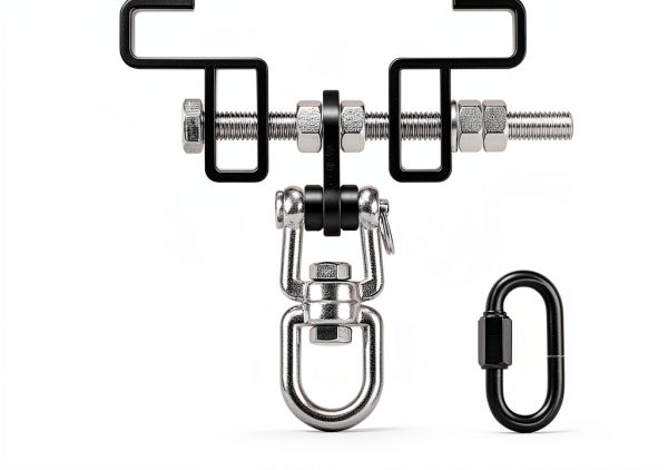 SELEWARE I-Beam Punching Bag Hanger Steel Swivel-5