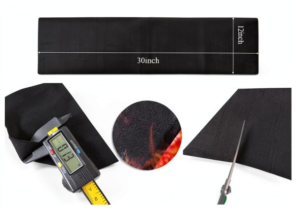 Sevance Carbon Felt Welding Blanket 12x30 inch Black-1