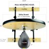 MaxxMMA Heavy Duty Speed Bag Platform Kit Black-4