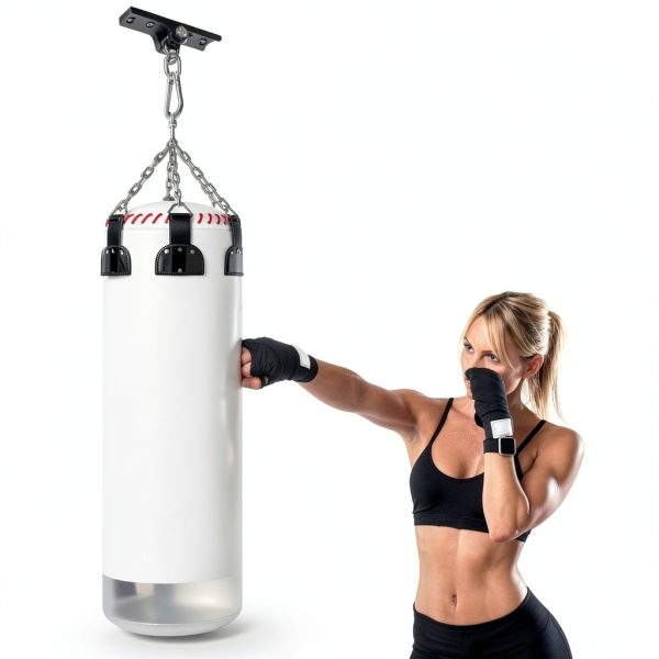 YZZHAJ Punching Bag Hanger Metal Matte Black-3