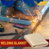 Welding Blanket vuwo Fiberglass 30x30 Heavy Duty-6