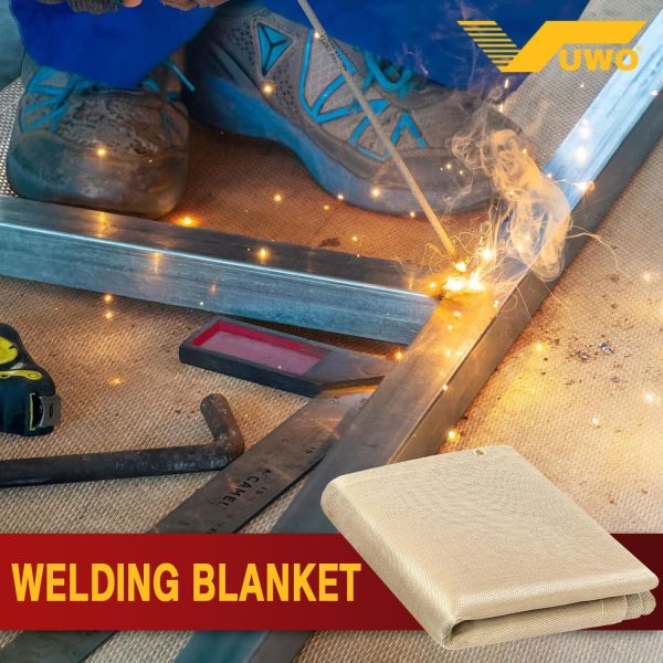 Welding Blanket vuwo Fiberglass 30x30 Heavy Duty-6