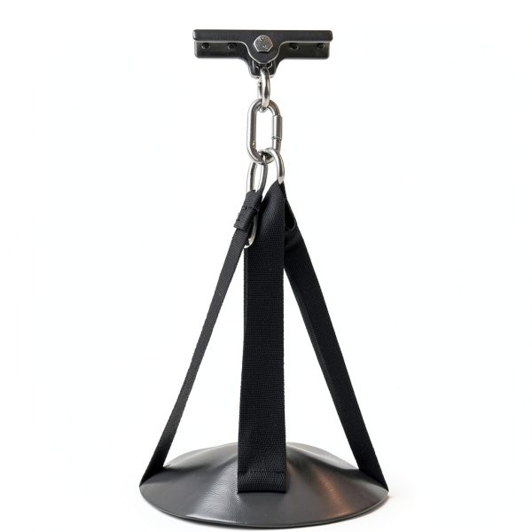 YZZHAJ Punching Bag Hanger Metal Matte Black-6