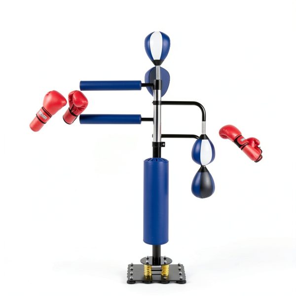 Soozier Boxing Punchbag Blue Modern Design-3