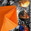 Welding Blanket Beoumd Glass Fiber Orange 4ftx6ft-2
