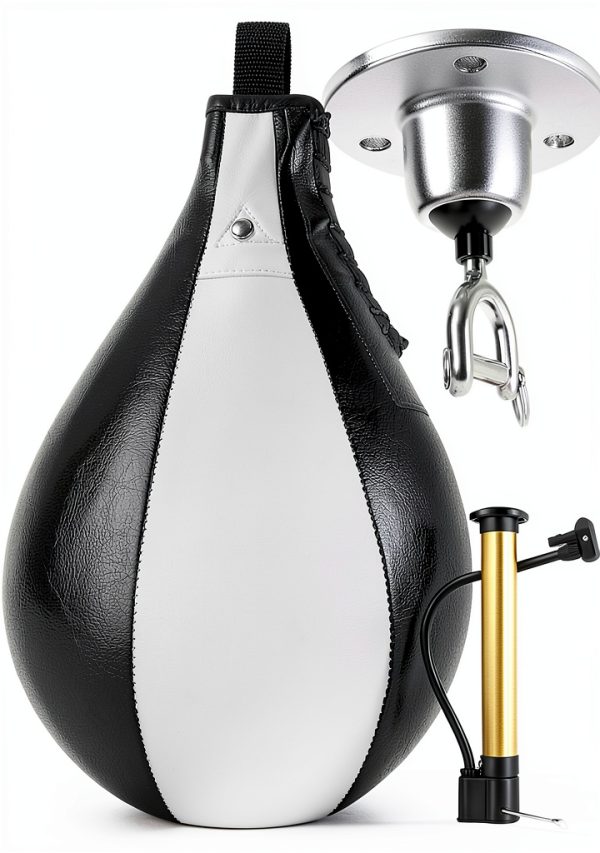 Boxing Speed Bag BeneLabel Leather Training Bag-0