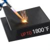 U0U Fireproof Welding Blanket 20x20in Carbon Fiber-0