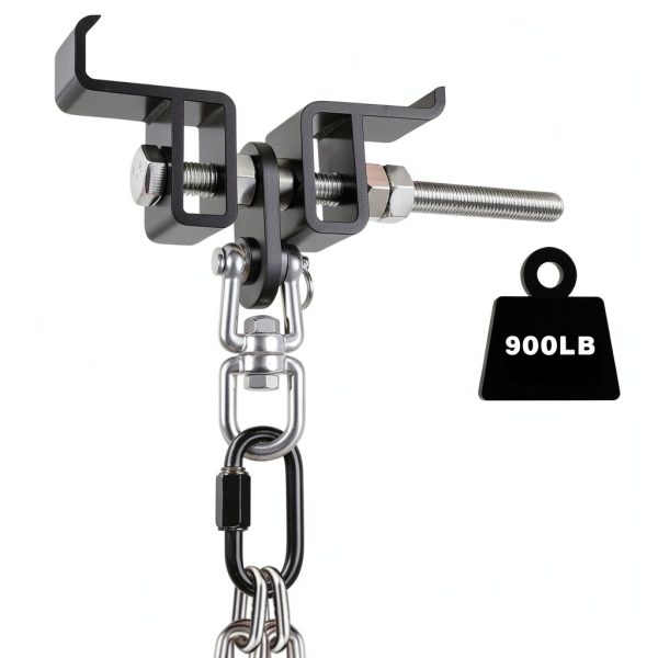 SELEWARE I-Beam Punching Bag Hanger Steel Swivel-3