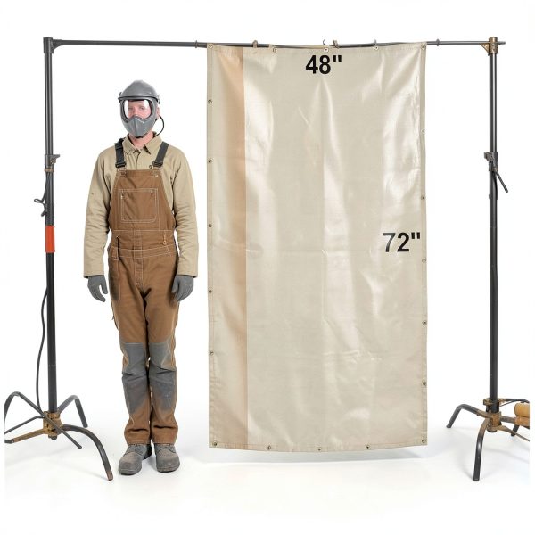 VEVOR Welding Blanket 4FT x 6FT 2 Pack Gold Fiberglass-6