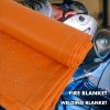 Welding Blanket Beoumd Glass Fiber Orange 4ftx6ft-7
