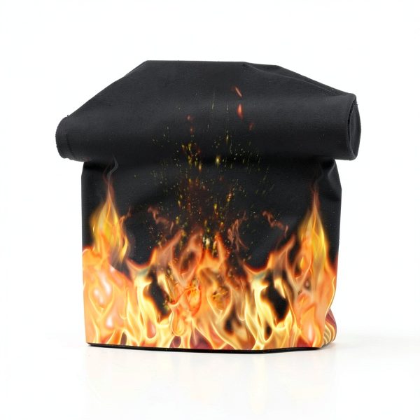U0U Fireproof Welding Blanket 20x20in Carbon Fiber-2