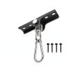 YZZHAJ Punching Bag Hanger Metal Matte Black-1