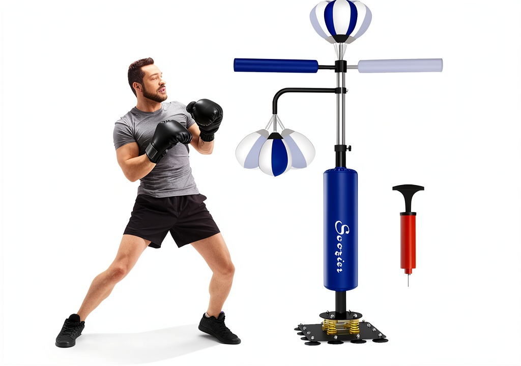 Soozier Boxing Punchbag in action