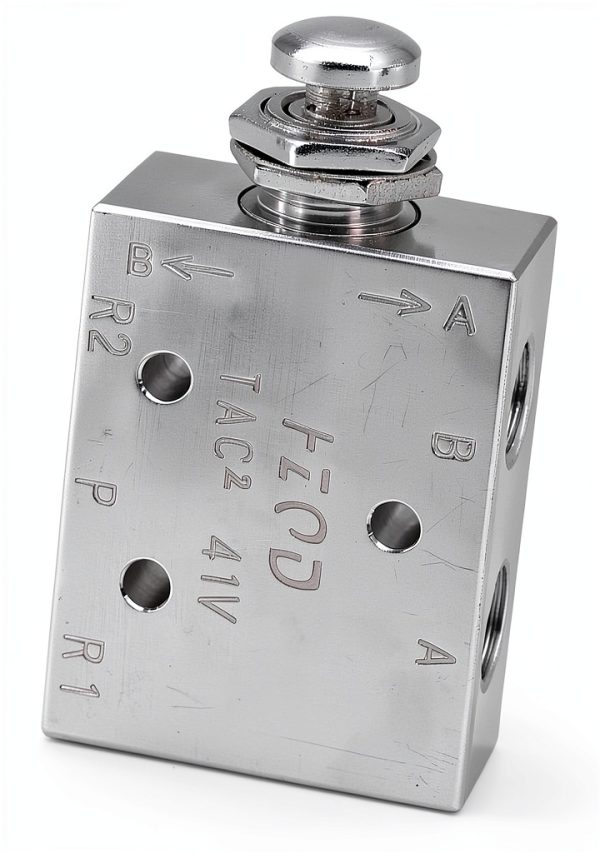 TAC2-41P 2‑Position 3‑Way Toggle Valve by Hyuduo – Metal Compact CNC-6