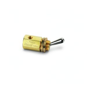 Clippard TV2S 2 Way Toggle Valve - Enp Steel, 8 SCFM @100 PSIG-0