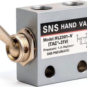 Pneumatic 3 Position 2 Port Toggle Switch Hilitand 1.5-8kgf Compact-0