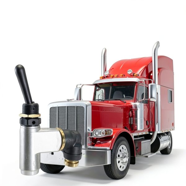 Air Toggle Valve TTSITG for Peterbilt Trucks Small Silver-1
