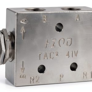 Air Pneumatic Control Valve 2-Way Toggle by Zerone Metal Ultra-Mini-0