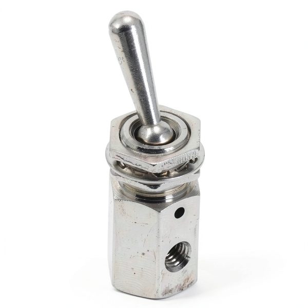 TV-3S 2 Position 2 Way Metal Toggle Valve by GalaxyElec – Durable-1