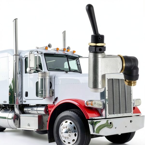 Air Toggle Valve TTSITG for Peterbilt Trucks Small Silver-7