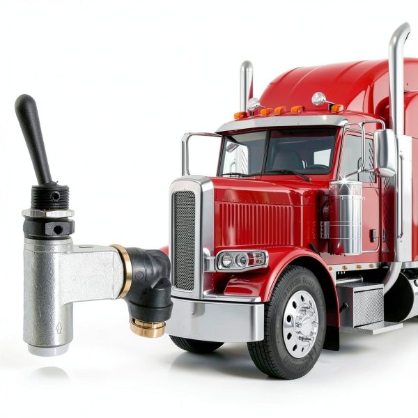 Air Toggle Valve TTSITG for Peterbilt Trucks Small Silver-5