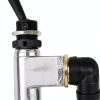 Big Rig Air Toggle Switch Valve ninawesome BA14500 Black Silver-0