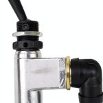 Big Rig Air Toggle Switch Valve ninawesome BA14500 Black Silver-0