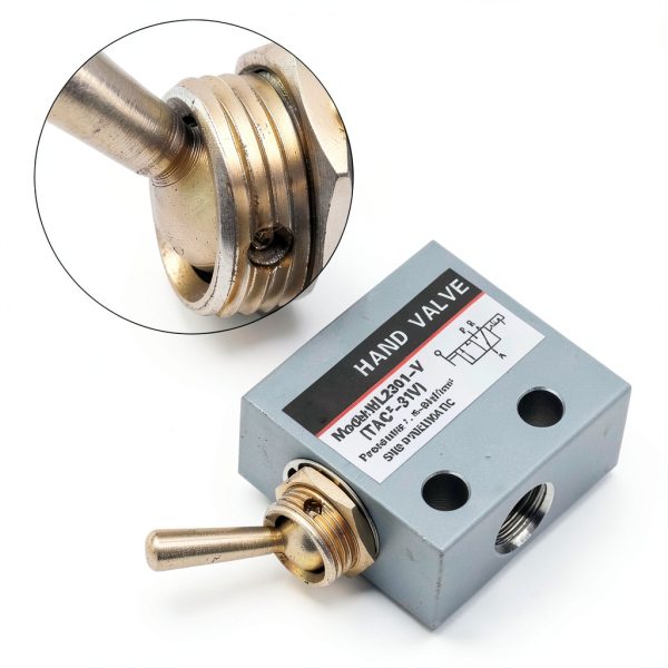 Toggle Valve Jacksking HL2301 3‑Position 2‑Port Pneumatic Switch-0