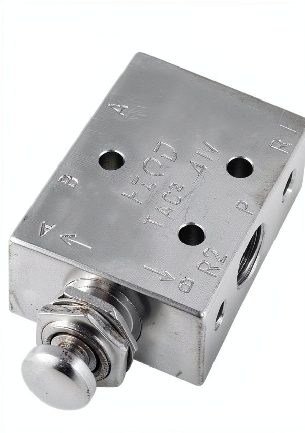 Air Pneumatic Control Valve 2-Way Toggle by Zerone Metal Ultra-Mini-5