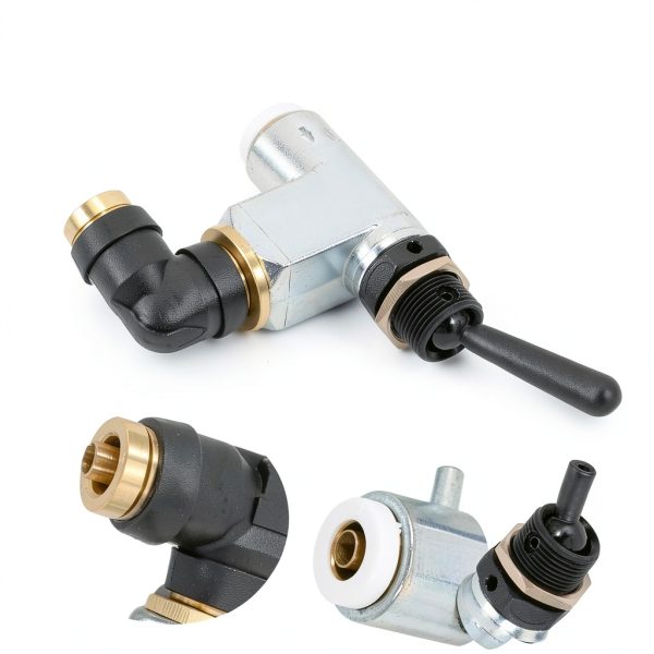 Air Toggle Switch BA14500 Pneumatic Valve HKSpazz Galvanized Steel-3