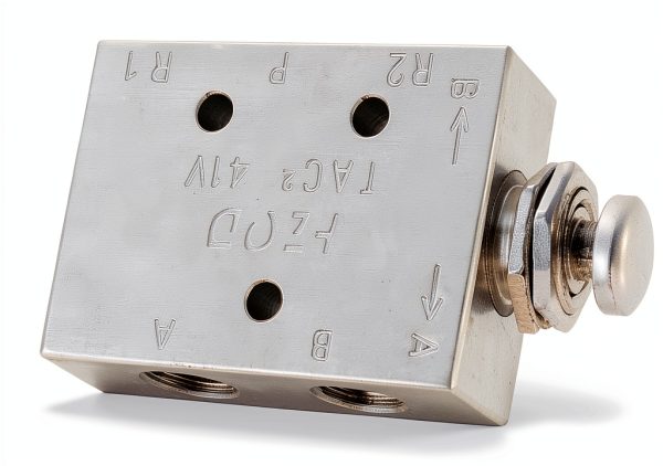 TAC2-41P 2‑Position 3‑Way Toggle Valve by Hyuduo – Metal Compact CNC-2