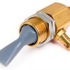 Dental Valve Toggle Switch 5mm Metal Brass RLECS 6744-DVTS-5-1-2