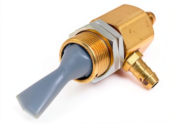 Dental Valve Toggle Switch 5mm Metal Brass RLECS 6744-DVTS-5-1-2