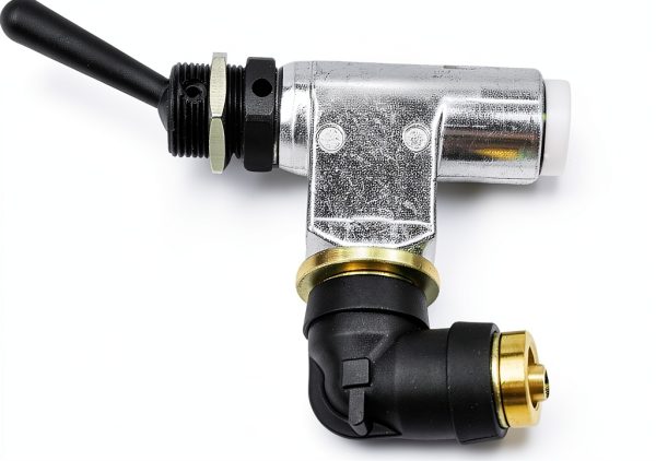 Big Rig Air Toggle Switch Valve ninawesome BA14500 Black Silver-7