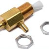 Dental Valve Toggle Switch 5mm Metal Brass RLECS 6744-DVTS-5-1-4
