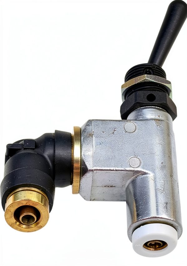 Big Rig Air Toggle Switch Valve ninawesome BA14500 Black Silver-5