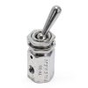 TV-3S 2 Position 2 Way Metal Toggle Valve by GalaxyElec – Durable-0