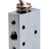 Baomain Pneumatic Toggle Knob Switch Valve HL-2501-V PT1/8 inch 5 position 2 way-3