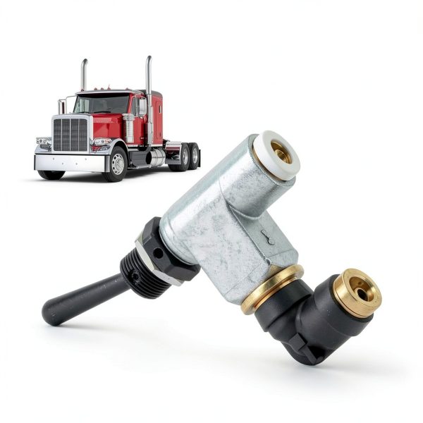 Big Rig Air Toggle Switch BA14500 Dusledel 90° Zinc Plated for-6