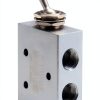 Baomain Pneumatic Toggle Knob Switch Valve HL-2501-V PT1/8 inch 5 position 2 way-2