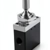 Neutral Lockout Toggle BAV020TD Aluminum 3‑Position Detented Valve-4