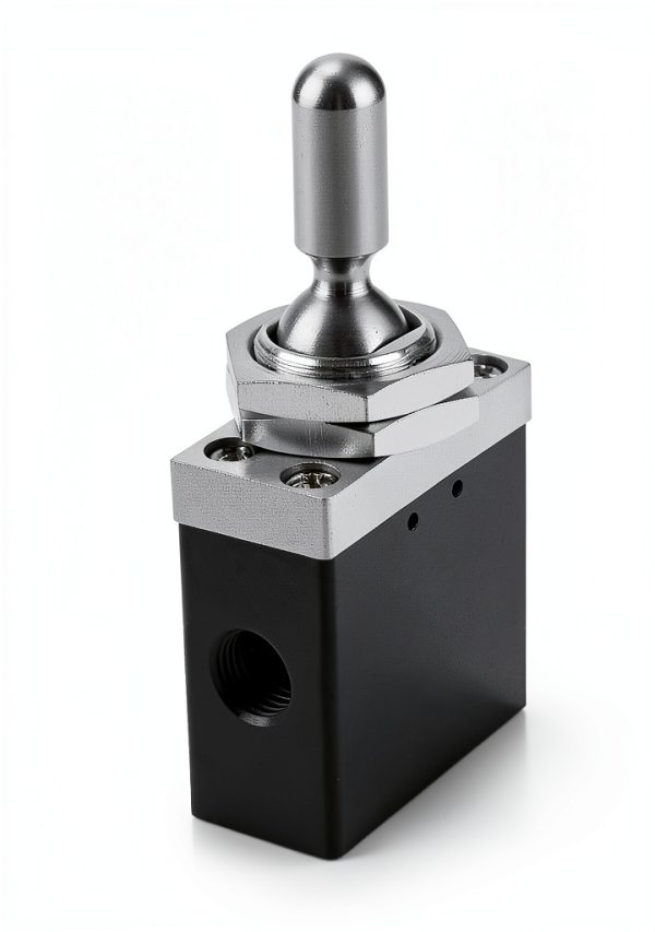 Neutral Lockout Toggle BAV020TD Aluminum 3‑Position Detented Valve-4