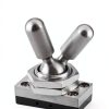 Neutral Lockout Toggle BAV020TD Aluminum 3‑Position Detented Valve-3