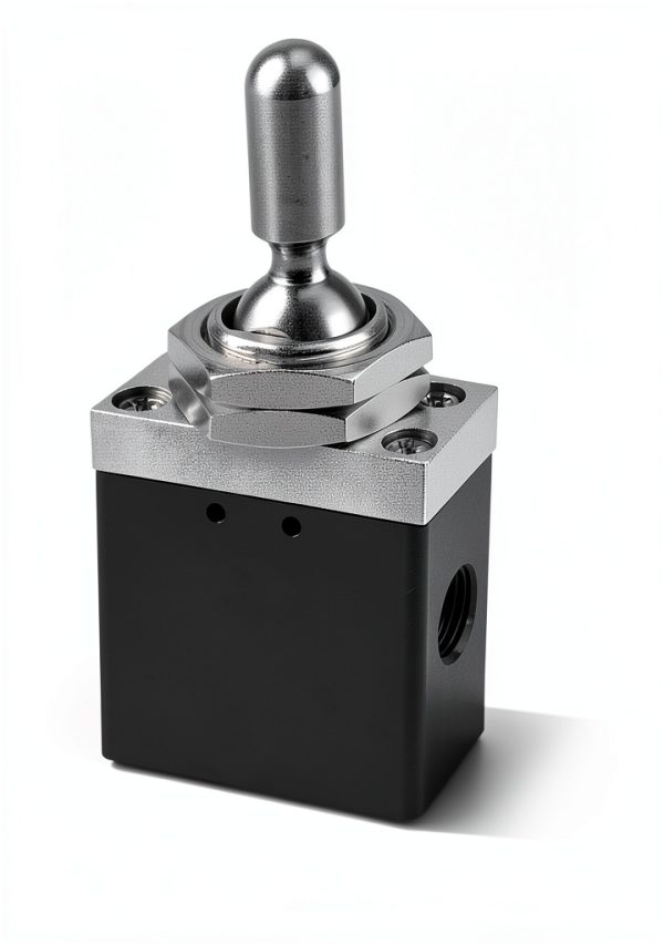Neutral Lockout Toggle BAV020TD Aluminum 3‑Position Detented Valve-0