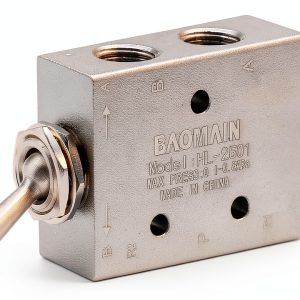 Baomain Pneumatic Toggle Knob Switch Valve HL-2501-V PT1/8 inch 5 position 2 way-0